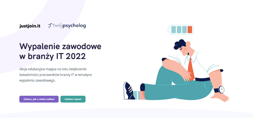 Raport o wypaleniu zawodowym w branży IT